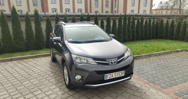 Toyota RAV4 cena 51900 przebieg: 168000, rok produkcji 2013 z Żary małe 466